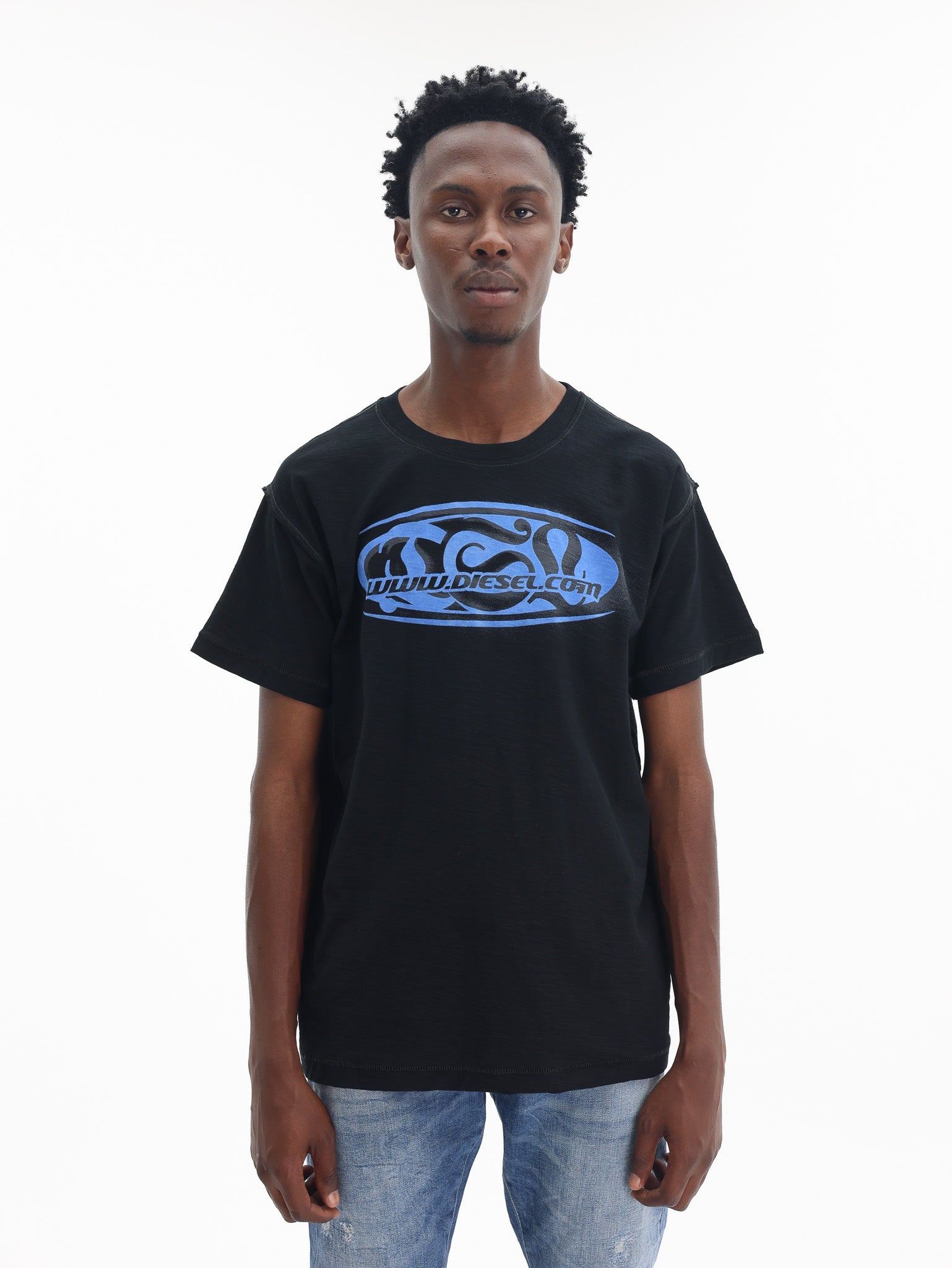 Diesel T-Shirt Norm T1 Black-Blue
